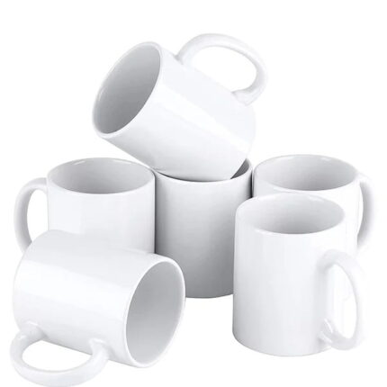 Pack Of 60 Blank Mugs Unlock Creativity with Sublimation Mugs: Design Your Perfect Personalized Mug Today
