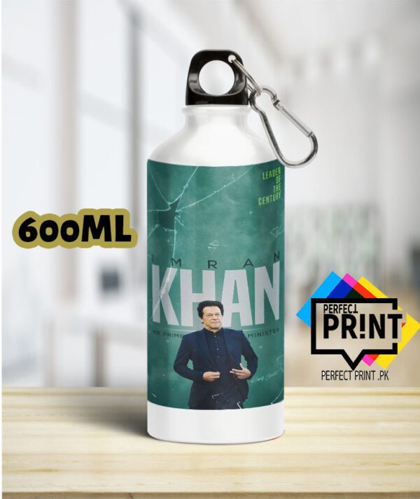 Best Imran Khan Pic Water Bottle For PTI Supporters Water Bottle 600Ml