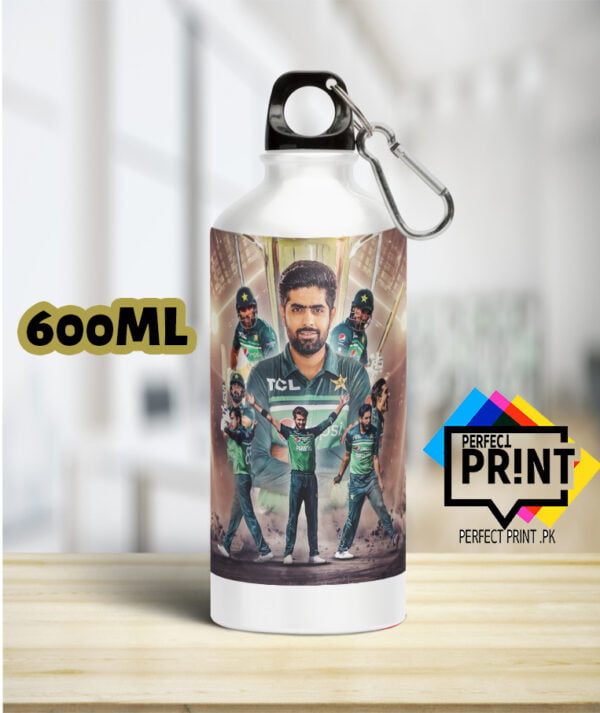 Babar Azam Pic Superfan Apparel Wear the Passion Water Bottle Price in Pakistan 600ML