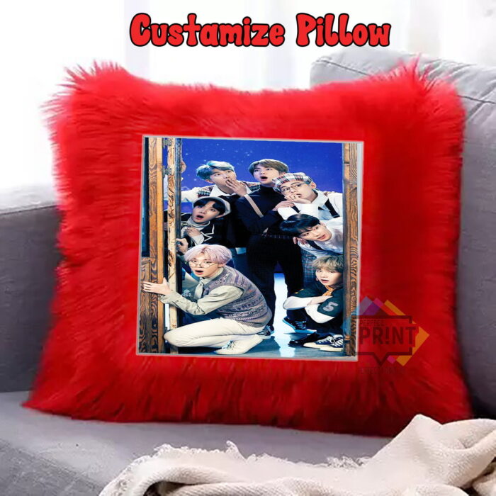 BTS Fur Pillow Memoirs Following BTS Journey 12 By 12 | Perfect Prints