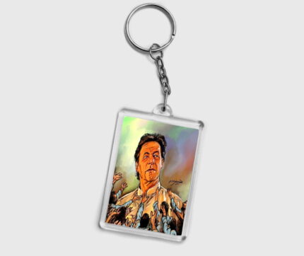 Limited Edition Imran Khan Pic keychain design- Cricket Legend and Leader3 By 2 | Perfect Prints