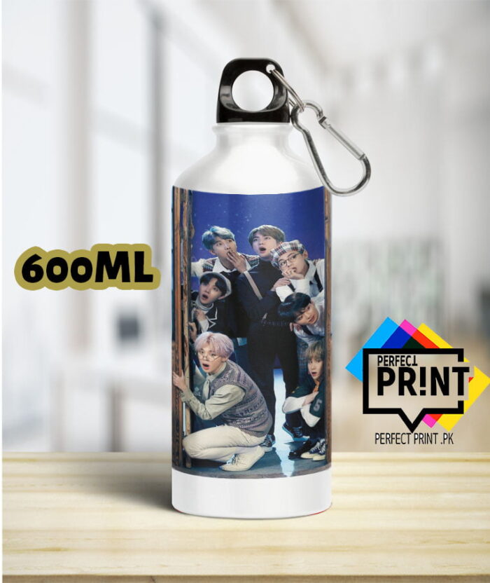 Bts bottle Memoirs Following bts members Pics Journey 600Ml | Perfect Prints