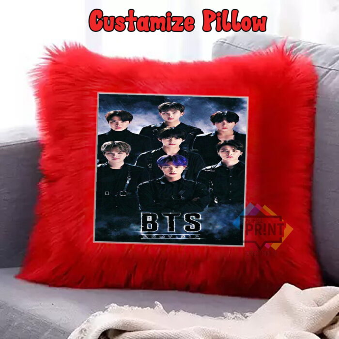 BTS Fur Pillow Gallery Portraits of Passion 12 By 12 | Perfect Prints