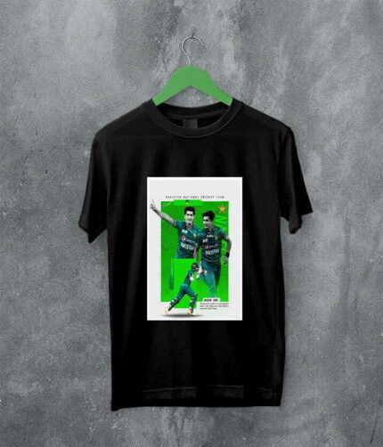 Fast Bolwer Naseem Shah T-shirt Pakistan 100% Good Quality | Perfect Prints