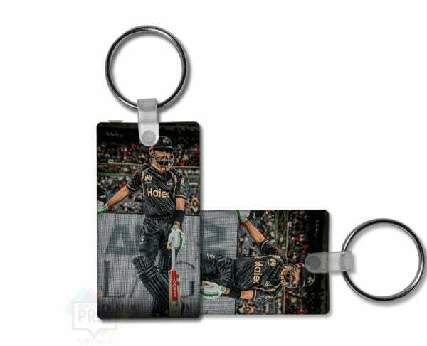 Babar Azam Pic Fanatic Edition Cricket-Inspired Keychain Design 2 By 3 | Perfect Prints