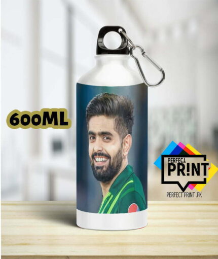 Show Your Support with the Babar Azam Pic Fan Collection Water Bottle Price in Pakistan 600ML