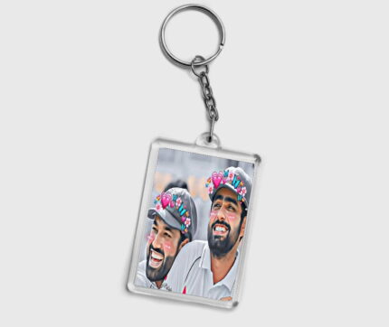 Babar Azam Pic And Rizwan Cute Picture Keychain 2 By 3 | Perfect Prints