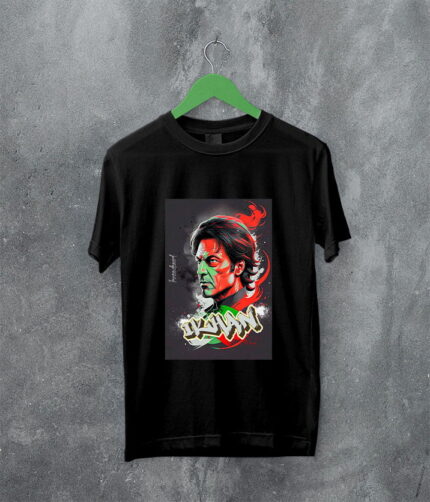 Imran Khan Pic Legacy- Capturing Cricket T-shirt pakistan A4 Size Print | Perfect Prints