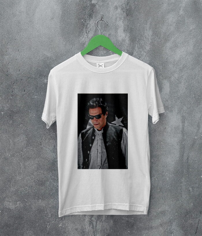 Vintage Style Imran Khan Pic t-shirt pakistan- Political and Sports Enthusiast Gift A4 Print Size | Perfect Prints