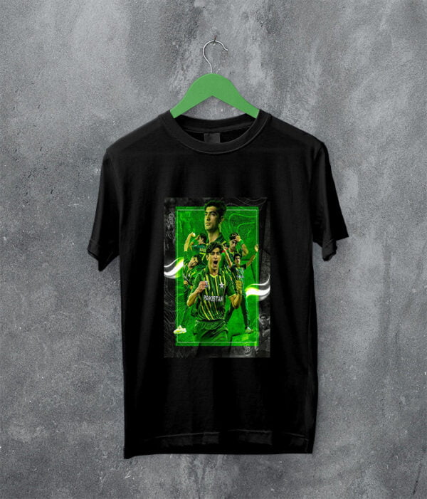 Naseem Shah Fanatic T-shirt Pakistan Show Your Support Wherever You Go 100% Good Quality | Perfect Prints
