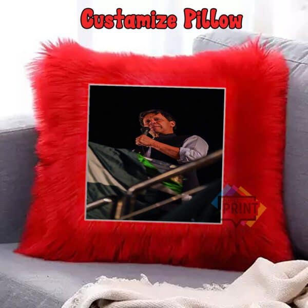 Best Quality Imran Khan Pic Cushion 12 By 12