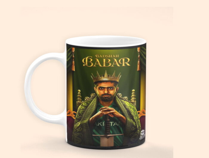 King Babar Azam Pic Cricket Coffee Mug 330Ml