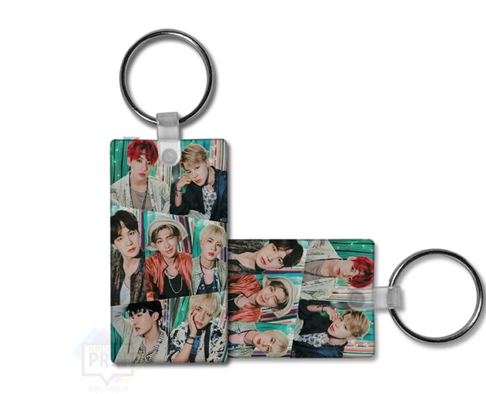 Bts Keychain Connection Carrying Bts Members Vibes 3 By 2 | Perfect Prints