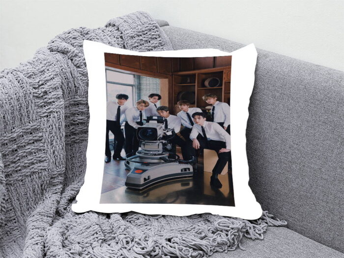 BTS neck pillow Mementos Portraits Bts Pics Dedication 12 By 12 | Perfect Prints