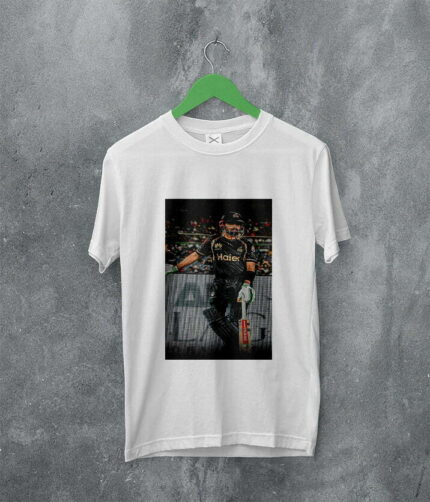 Babar Azam Pic Fanatic Edition Cricket-Inspired T-Shirt A4 Size Print | Perfect Prints