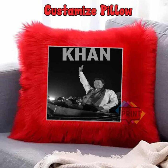 Best Quality Imran Khan Pic Cushion 12 By 12