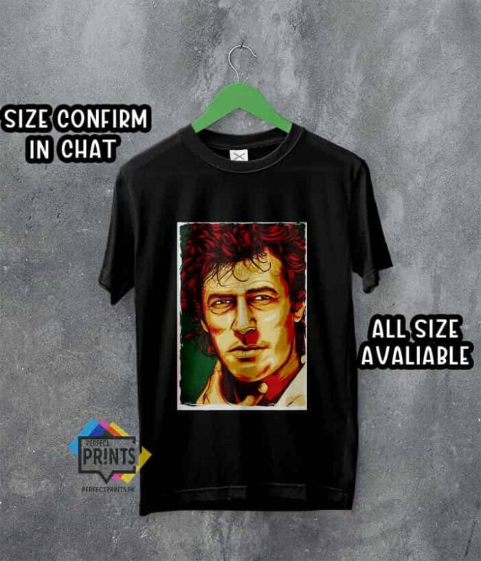 Best Design Imran Khan Pic Amazing Imran Khan Pic Black Cotton T-shirt Pakistan A4 Print