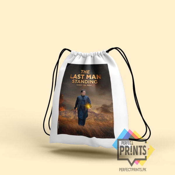 Best Drawstring bag Imran Khan Pic The Last Man Standing 16 by 14 | Perfect Prints