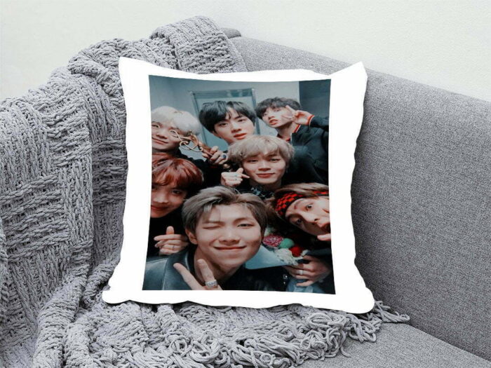 neck pillow ARMY Express Your Bts Pics Love 12 By 12 | Perfect Prints