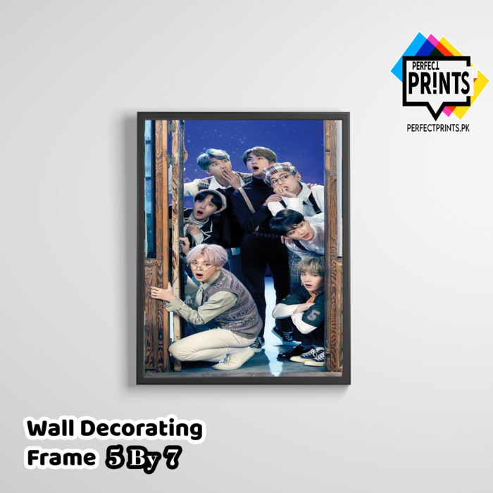 wall frame design Memoirs Following Bts Pics Journey 5 By 7 | Perfect Prints