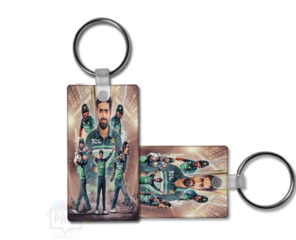 Babar Azam Pic And Rizwan Cute Picture School Bag Keychain 2 By 3 | Perfect Prints
