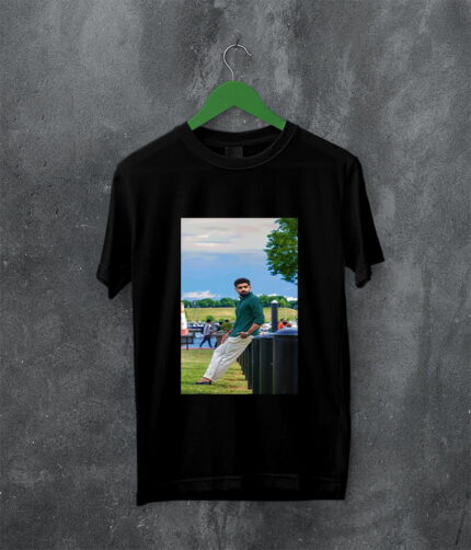 Babar Azam Pic Mania Cricket Euphoria in a T-Shirt A4 Size Print | Perfect Prints