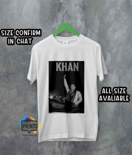 Best T-Shirt pakistan for Imran Khan Pic A4 Size Print