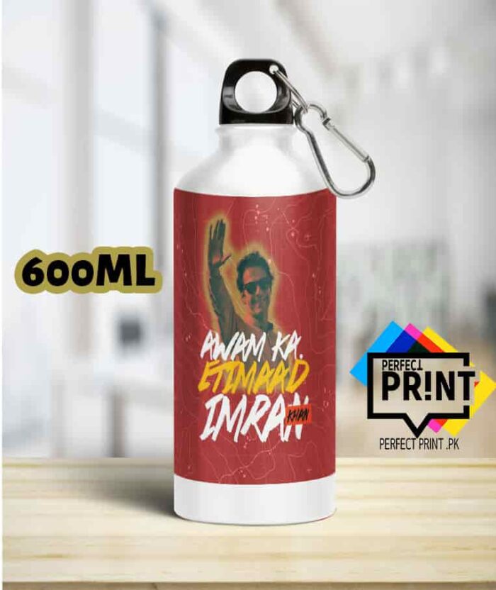 Awam Ka Etmaad Imran Khan Pic Water Bottle 600ML