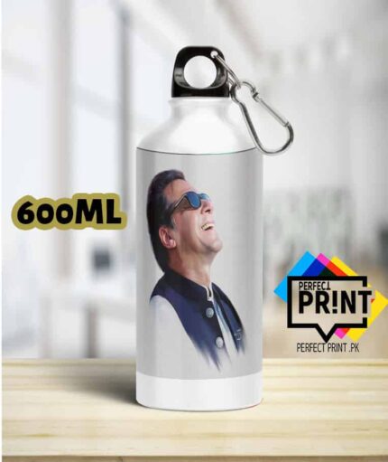 Amazing Imran Khan Poster Pic Pti Imran Khan Smile Water Bottle 600Ml