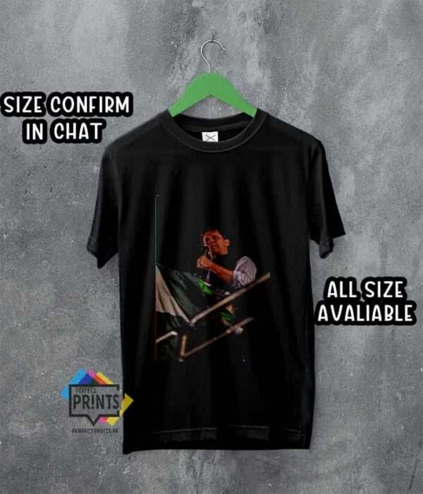 Amazing Black Cotton T-Shirt For Imran Khan Pic A4 Print