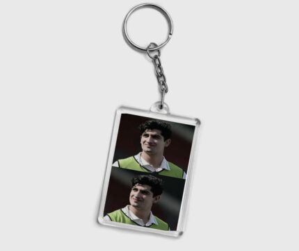 Creazy Naseem Shah Poster Style Keychain Design 2 By 3 | Perfect Prints