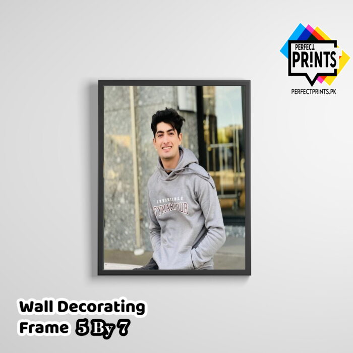 Best Picture wall frame design Naseem Shah 5 By 7 | Perfect Prints