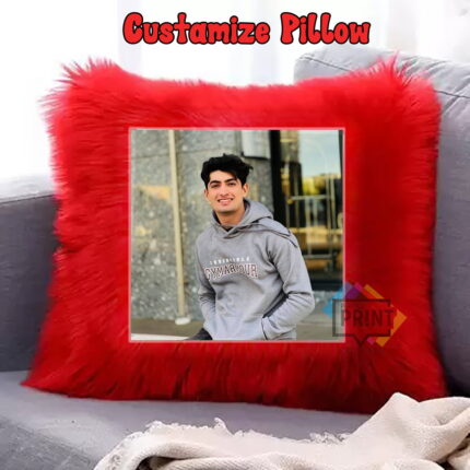 Best Picture Fur Pillow Naseem Shah 12 By 12 | Perfect Prints