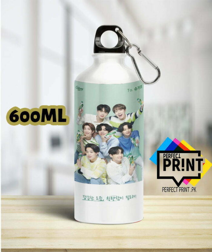 Discover the Hottest Bts bottle Designs in 2023 bts members bottle 600Ml | Perfect Prints