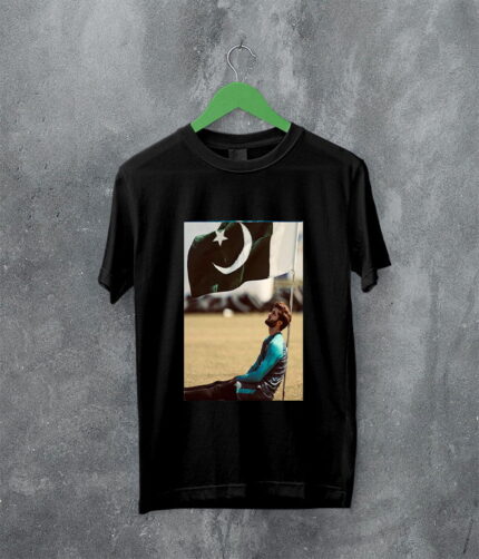Amazing Pakistan Team Squad Shaheen Shah White T-shirt Pakistan | Perfect Prints A1 Quality