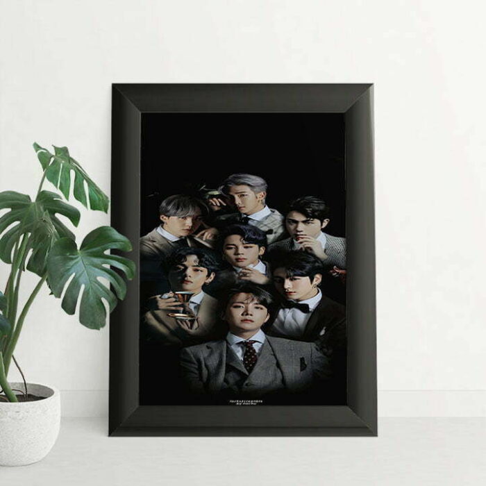 Bts Pics wall frame design Unlock Your Fandom with Trendy 5 By 7 | Perfect Prints