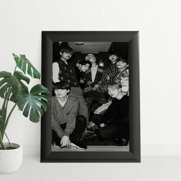 Bts Pics wall frame design Must-Have Accessories for K-Pop Enthusiasts 5 By 7 | Perfect Prints