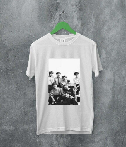 BTS Pics t-shirt Show Your Love for the Hottest K-Pop Band A4 Size Print | Perfect Prints