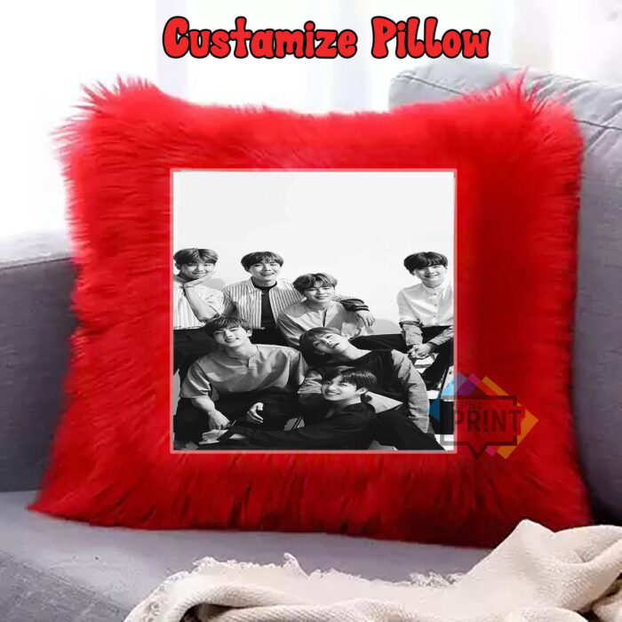 Best BTS Fur Pillow Show Your Love for the Hottest K-Pop Band 12 By 12 | Perfect Prints