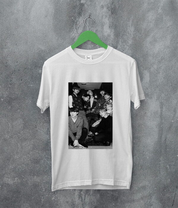 BTS Pics t-shirt Must-Have Accessories for K-Pop Enthusiasts A4 Size Print | Perfect Prints