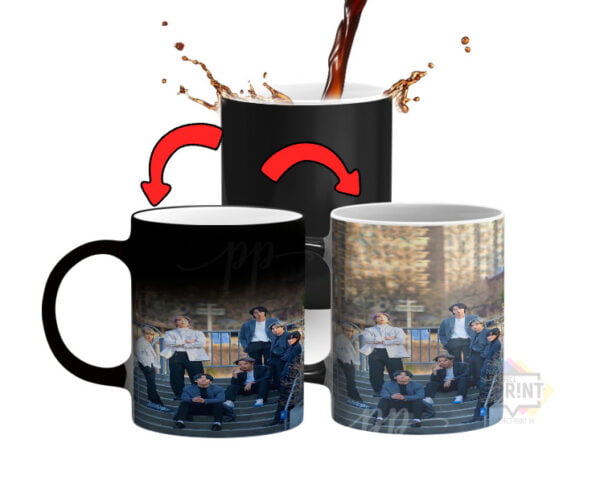 Get Your Hands on Exclusive Bts pics magic mug – Limited Stock 330Ml | Perfect Prints