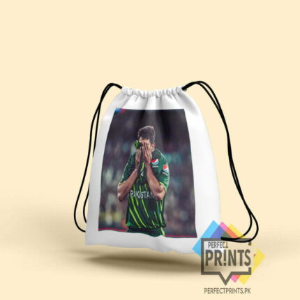 pakistan team squad Fanatics Drawstring bag Your Game-Day Must-Have 14 By 16 | Perfect Prints