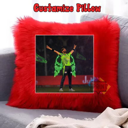 pakistan team squad Crector Fur Pillow 12 By 12 | Perfect Prints