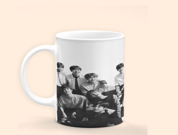 BTS Pics coffee mug Show Your Love for the Hottest K-Pop Band 330Ml | Perfect Prints