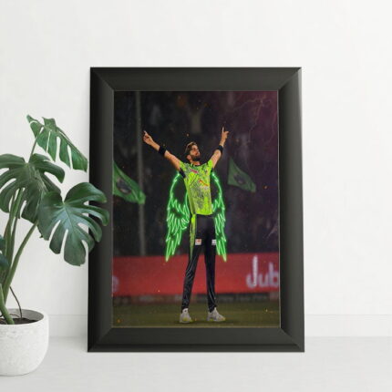 pakistan team squad Crector wall frame design 5 By 7 | Perfect Prints