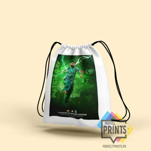 pakistan team squad Icons Drawstring bag Be a Fan Wherever You Are! 14 By 16 | Perfect Prints