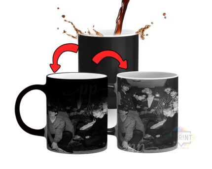 Bts pics magic mug Must-Have Accessories for K-Pop Enthusiasts 330Ml | Perfect Prints