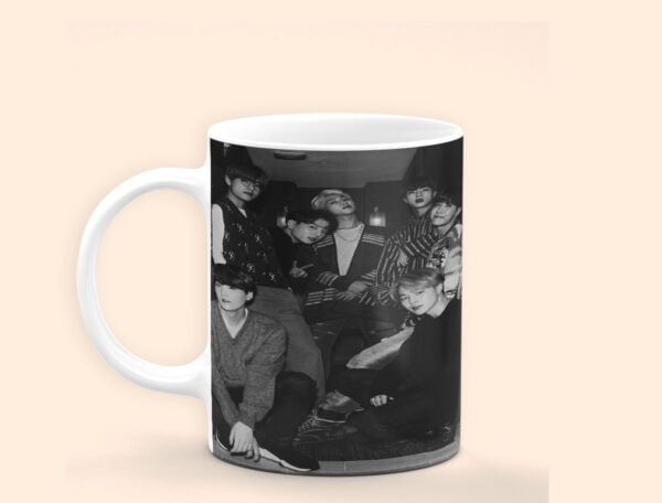 BTS Pics coffee mug Must-Have Accessories for K-Pop Enthusiasts 330Ml | Perfect Prints