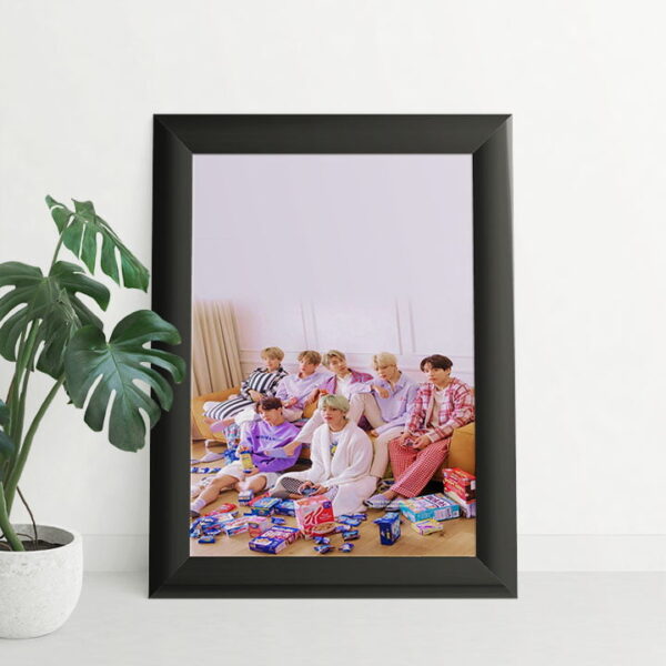 Bts Pics wall frame design The Perfect Gift for ARMYs 5 By 7 | Perfect Prints