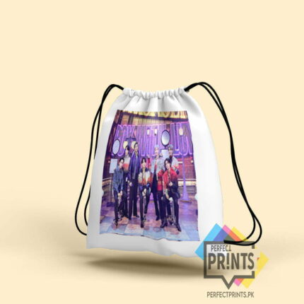 BTS Pics Love Yourself Tear- Shed Tears of Joy with BTS Drawstring bag14 By 16 | Perfect Prints